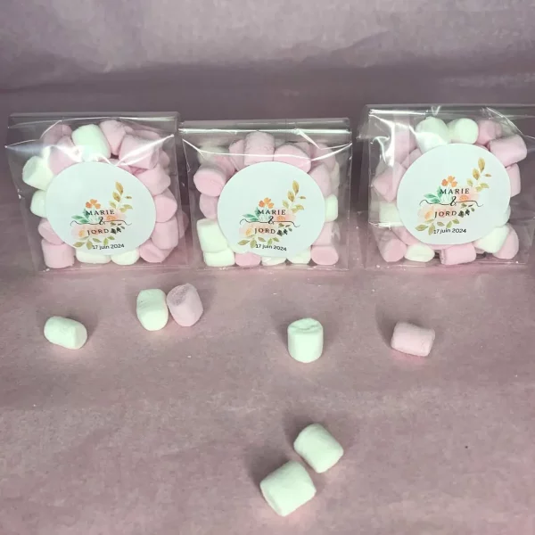 Guimauve personnalisable | Paradis Rose