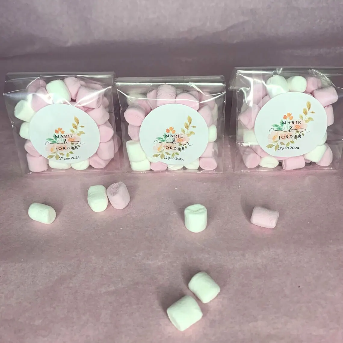 Guimauve personnalisable | Paradis Rose