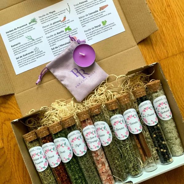 Coffret Epices | Paradis Rose