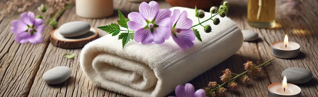 Mauve sylvestre en Beauté | Paradis Rose