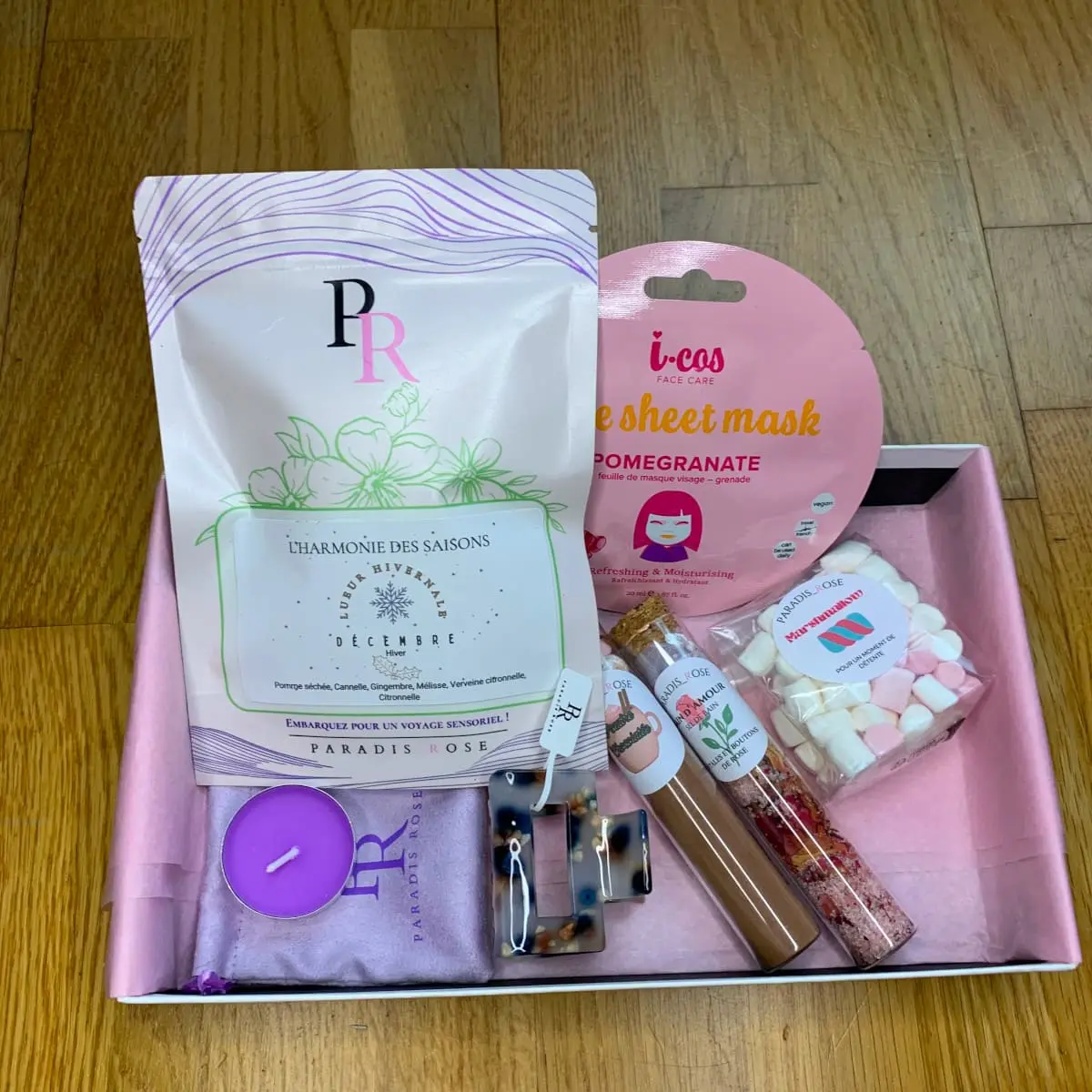 Coffret Cocooning Hivernale | Paradis Rose