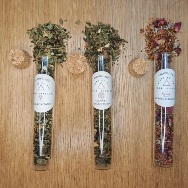 Box infusions Signe Feu | Paradis Rose