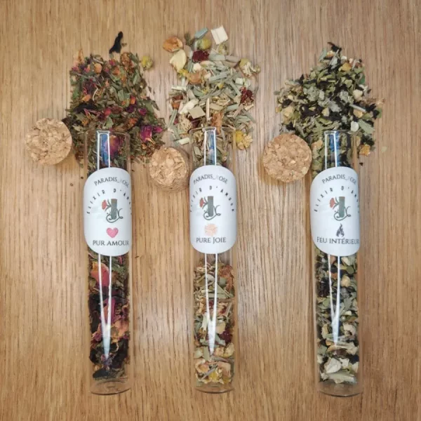 Box infusions Elixirs d'Amour | Paradis Rose