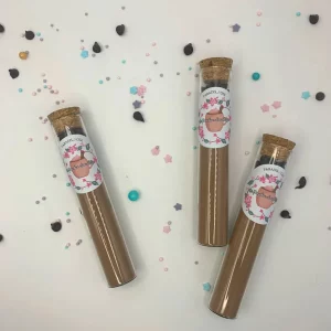 Tube à Essai Poudre chocolatée aux pépites de chocolat