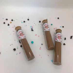 Tube à Essai Poudre chocolatée aux pépites de chocolat
