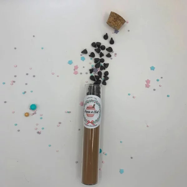 Eprouvette Chocolat poudre | Paradis Rose