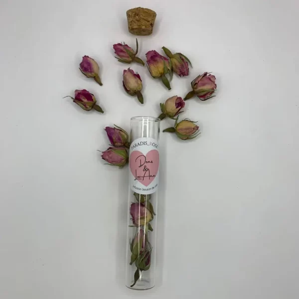 Personnalisation Bouton Rose | Paradis Rose