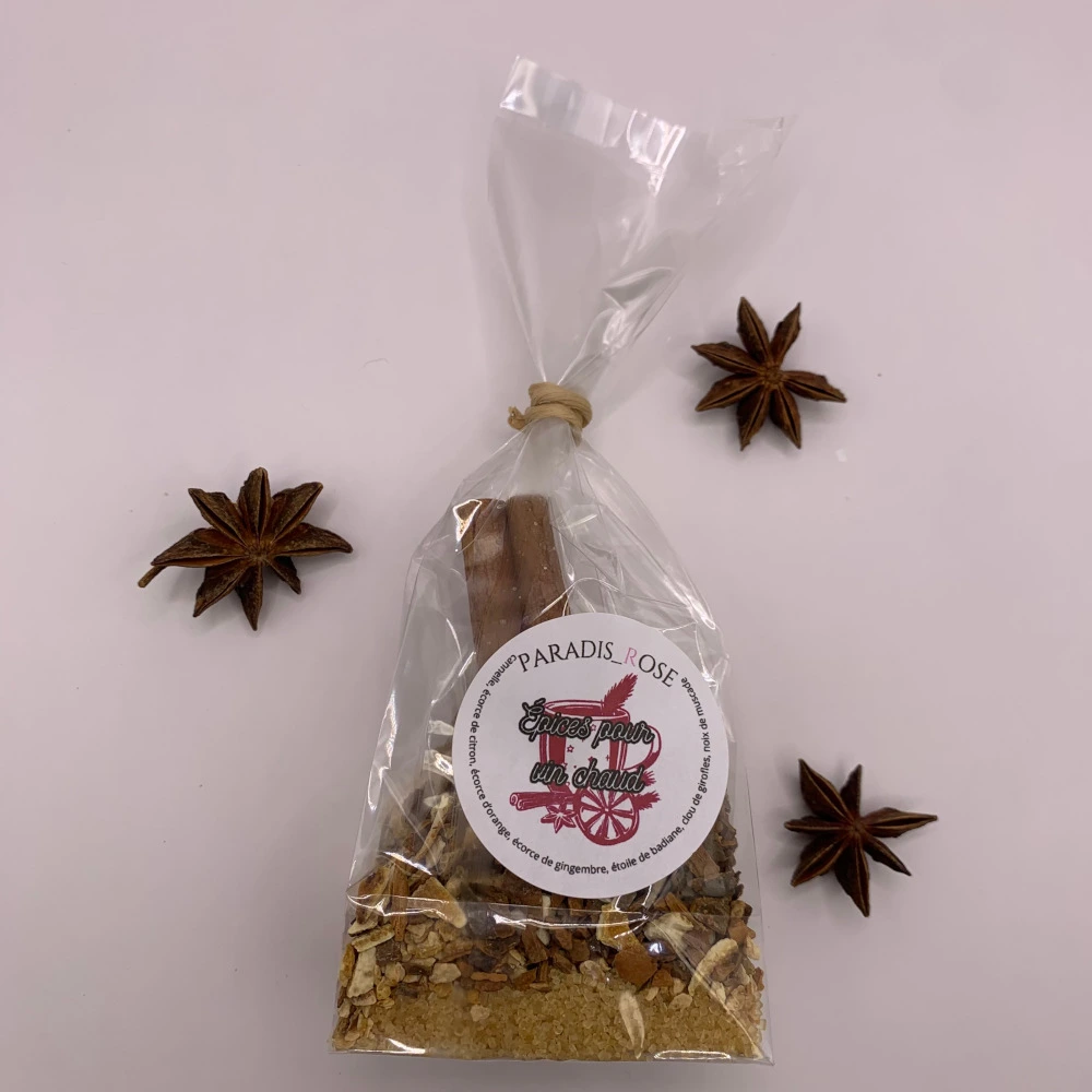 Mélange epices vin chaud | Paradis Rose
