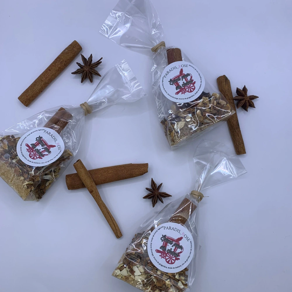 Sachet pour vin chaud | Paradis Rose