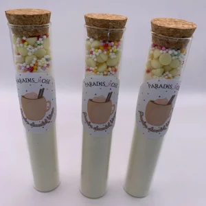 Tube à Essai Chocolat blanc en poudre