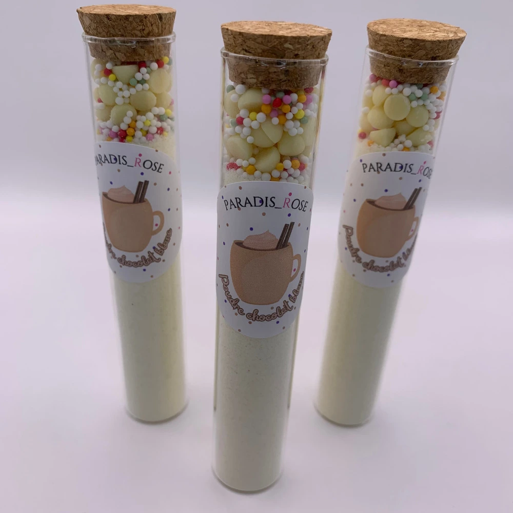 Chocolat blanc en poudre | Paradis Rose